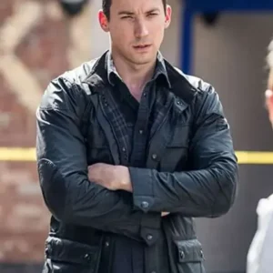 David Caves Silent Witness S21 Black Jacket