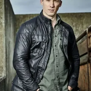 David Caves Silent Witness S21 Black Jacket
