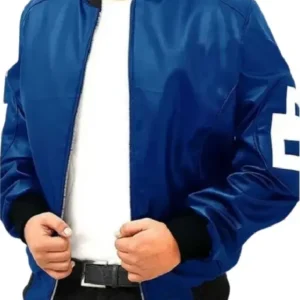 David Puddy Seinfeld 8 Ball Blue Bomber Jacket