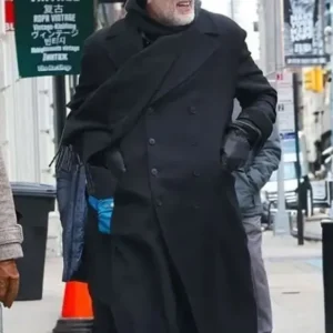 Dead City 2026 Jeffrey Dean Morgan Black Coat Front Look