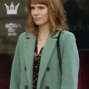 Diana Gomez Valeria Green Coat