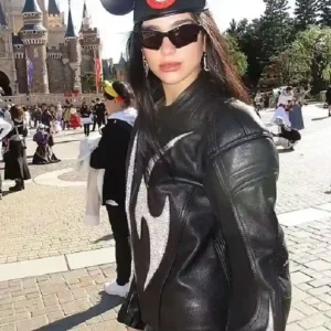 Dua Lipa Nostalgia Tour Leather Jacket