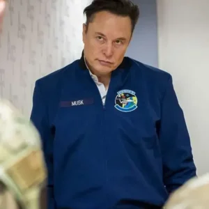 Elon Musk USAFA Jacket Front Look