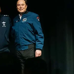 Elon Musk USAFA Jacket Front Look