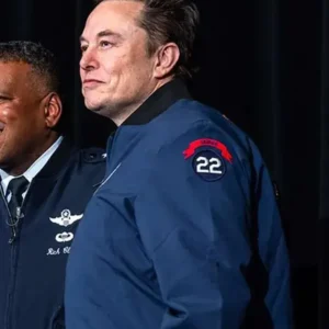 Elon Musk USAFA Jacket Front Look