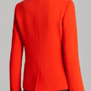 Emily In Paris Lily Collins Two-Tone Red Blazer