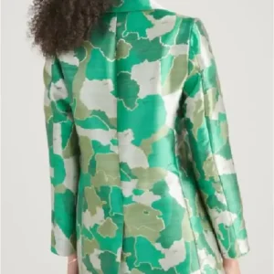 Emily In Paris Samuel Arnold Green Afro Camo Jacket