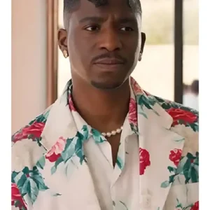 Emily In Paris Samuel Arnold White Floral Blazer