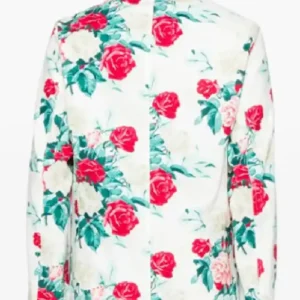 Emily In Paris Samuel Arnold White Floral Blazer