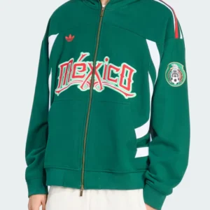 FIFA World Cup 26 Mexico Green Hoodie
