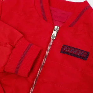 Ferrari Red Technical Bomber Jacket
