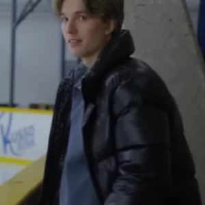 Finding Her Edge Cale Ambrozic Black Puffer Jacket