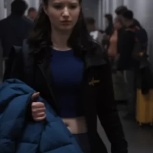 Finding Her Edge Madelyn Keys Black Track Jacket