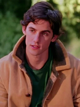 Gilmore Girls Milo Ventimiglia Brown Suede Jacket