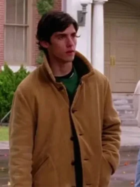 Gilmore Girls Milo Ventimiglia Brown Suede Jacket