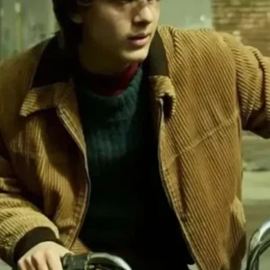 Gomorrah The Origins Pietro Savastano Brown Jacket Front Look