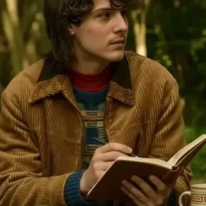 Gomorrah The Origins Pietro Savastano Brown Jacket Front Look