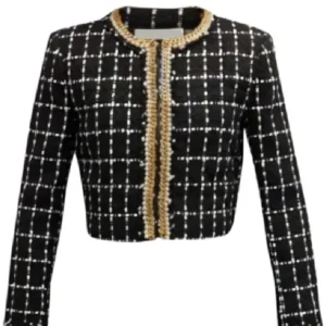 Grosse Pointe Garden Society Birdie Check Jacket