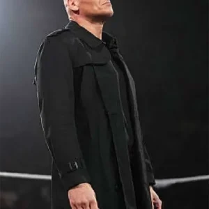 Gunther Monday Night RAW 2025 Black Coat Front Look