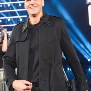 Gunther Monday Night RAW 2025 Black Coat Front Look