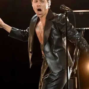 Harry Styles Grammy Award Black Jacket