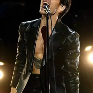Harry Styles Grammy Award Black Jacket