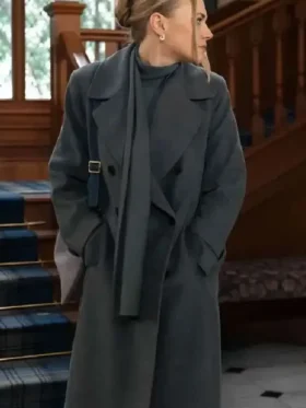 Hayley Erin The Young And The Restless Coat Grey