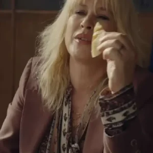 High Desert Patricia Arquette Brown Blazer