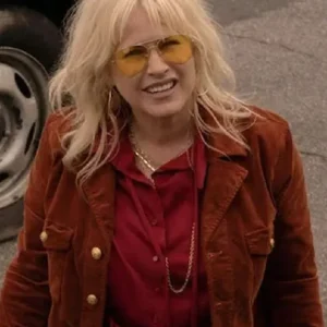 High Desert Patricia Arquette Brown Jacket