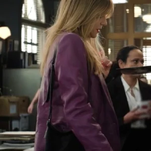 High Potential Kaitlin Olson Purple Blazer