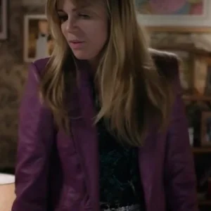High Potential Kaitlin Olson Purple Blazer