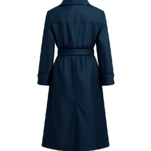 His & Hers Tessa Thompson Blue Coat