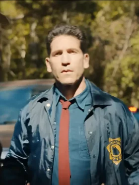 His and Hers Jon Bernthal Blue Jacket