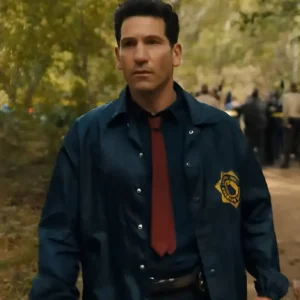 His and Hers Jon Bernthal Blue Jacket