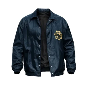 His and Hers Jon Bernthal Blue Jacket