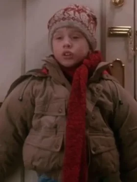 Home Alone Macaulay Culkin Jacket Front Look