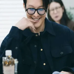 Jang Ki-yong Dynamite Kiss Black Wool Jacket Front Look