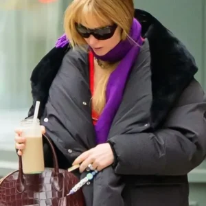 Jennifer Lawrence Puffer Coat