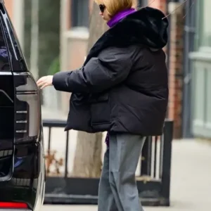 Jennifer Lawrence Puffer Coat