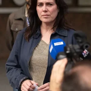 Jill Halfpenny Girl Taken Black Jacket Front Look