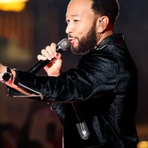 John Legend F1 Las Vegas Grand Prix Jacket Front