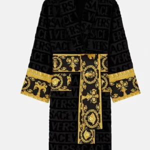 Jorge Masvidal Versace Robe Front Look