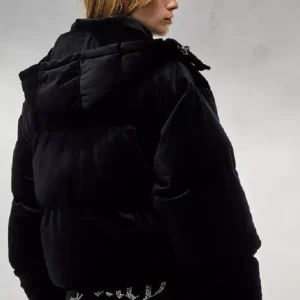 Juicy Couture Puffer Black Jacket