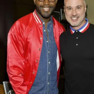 Karamo Brown Queer Eye Movie Event Red Jacket