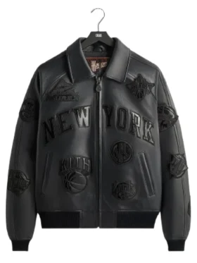 Kith Avirex Madison Black Bomber Jacket