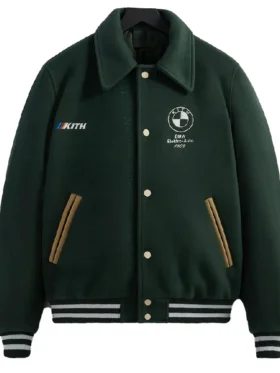 Kith BMW Coaches Green Varsity Jacket