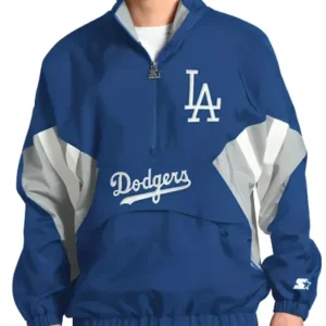 LA Dodgers Cooperstown Chief Jacket Front Look