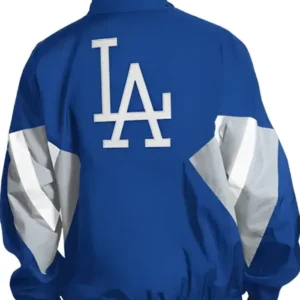 LA Dodgers Cooperstown Chief Jacket Back Look