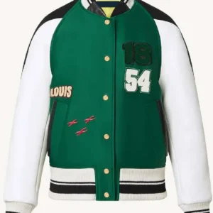 LV Dawn Staley Letterman Patch Jacket
