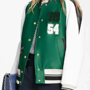 LV Dawn Staley Letterman Patch Jacket